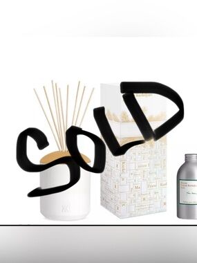 Maison Francis Kurkdjian Gold and White Diffuser Set